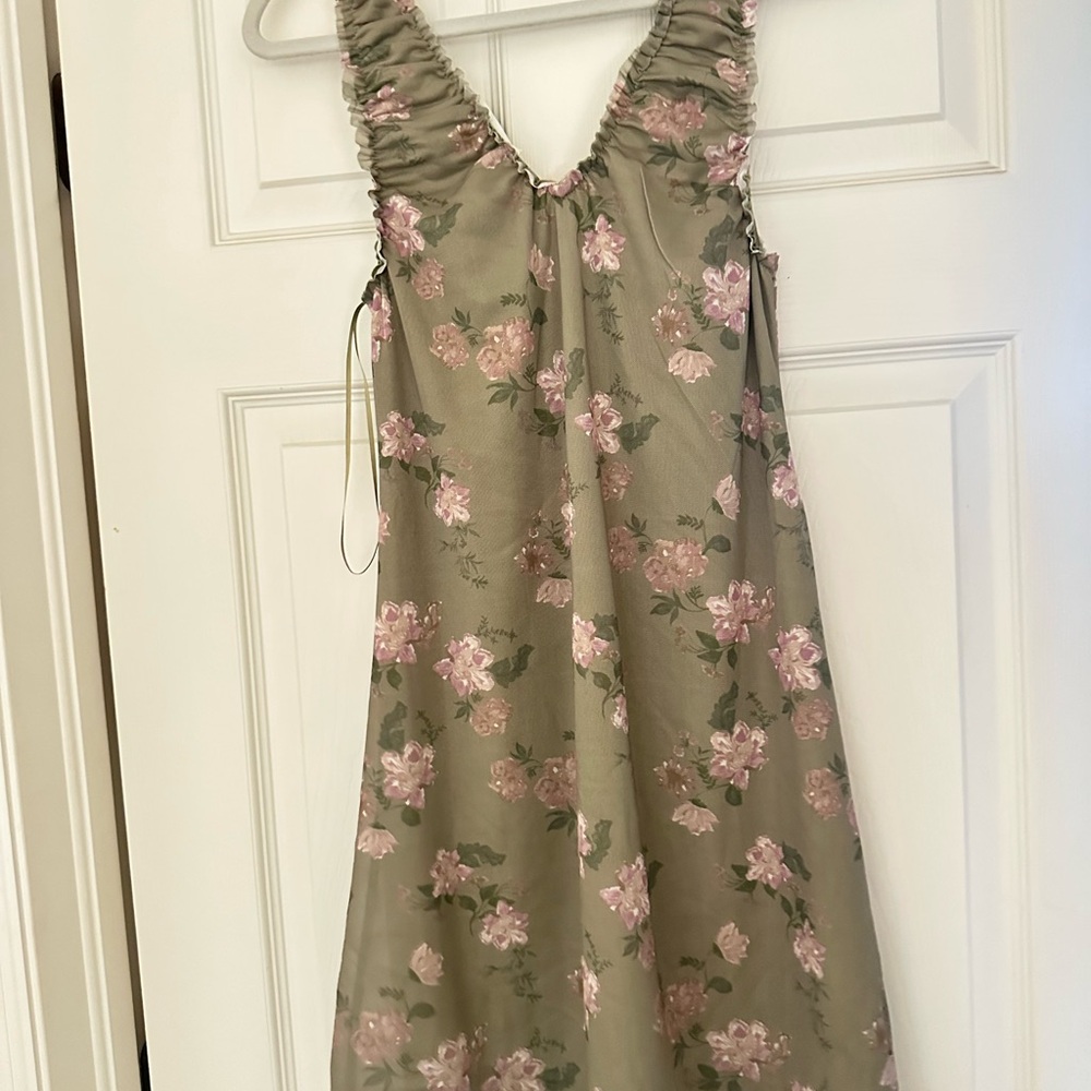 Hippie Rose Floral Ruched Top